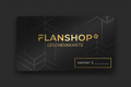 FLANSHOP Geschenkkarte - Premium
